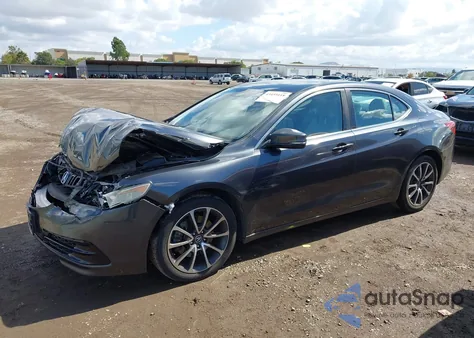 2015 Acura Tlx V6 Tech z USA, uszkodzony, nr VIN 19UUB2F52FA022497
